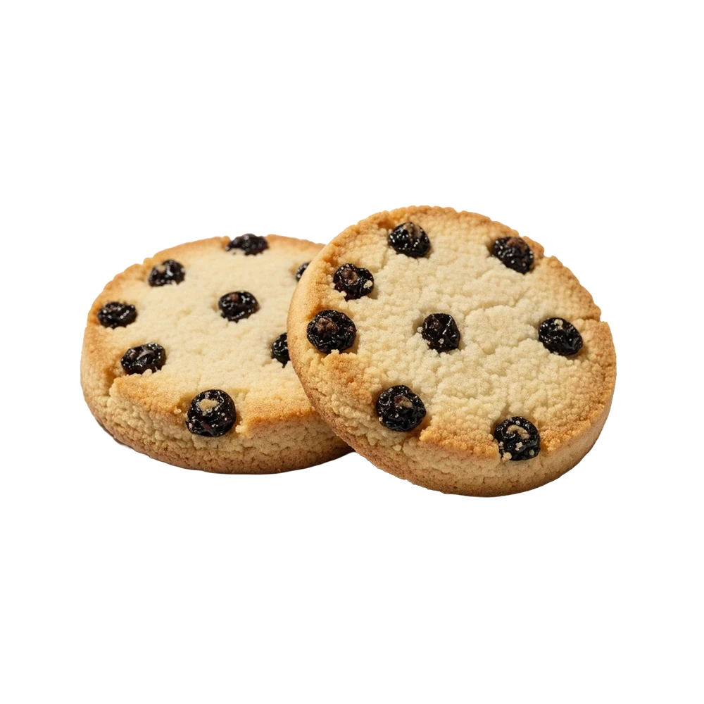 Bademli Kuş Üzümlü Kurabiye