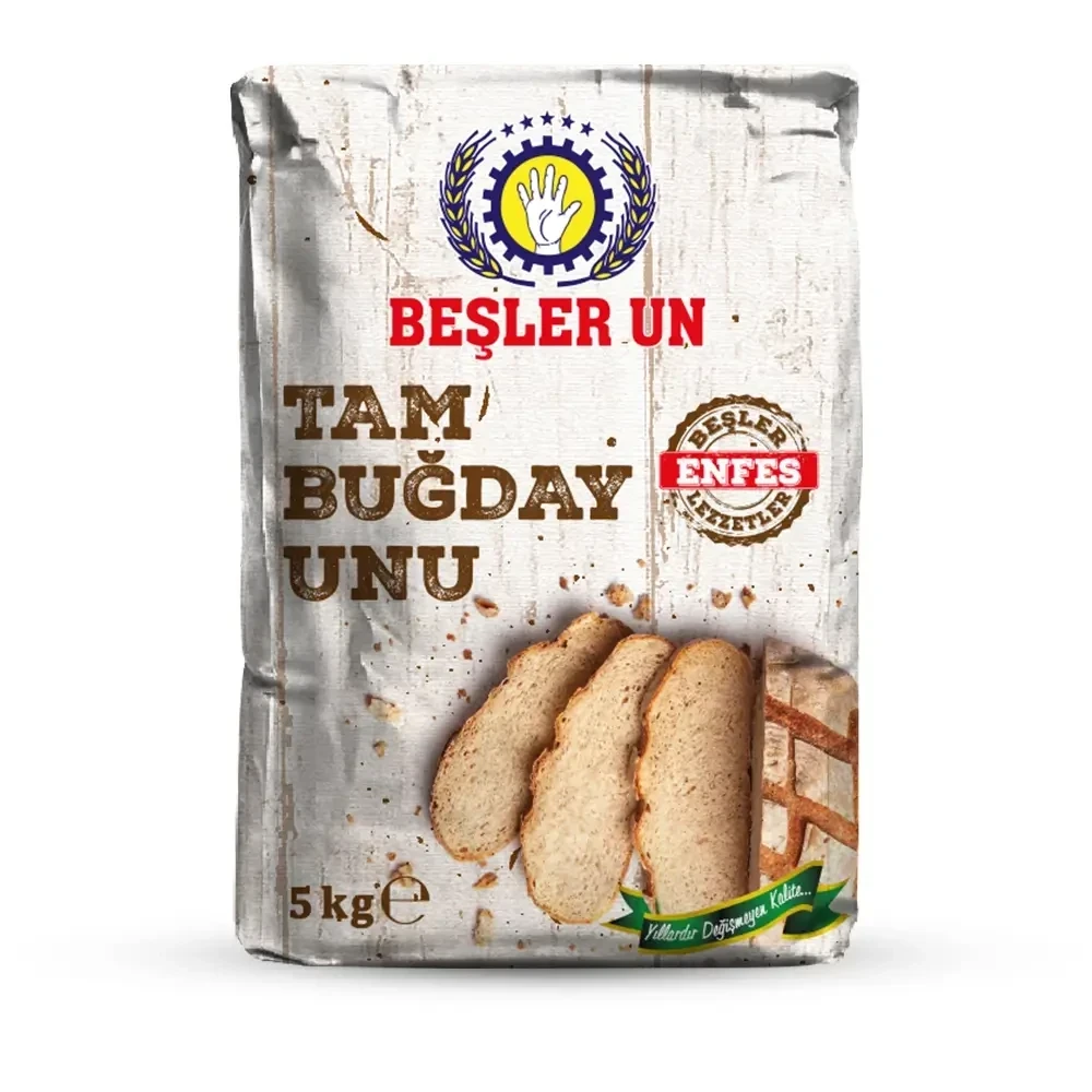 Beşler Tam Buğday Un